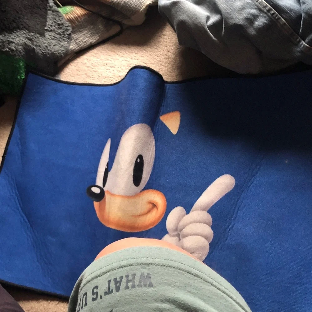 Blue Character Kids Play rug
